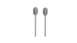 PROXXON 4528726 - Zylinderfräser, 8 mm Wolfram-Vanadiumstahl (2 Stück)